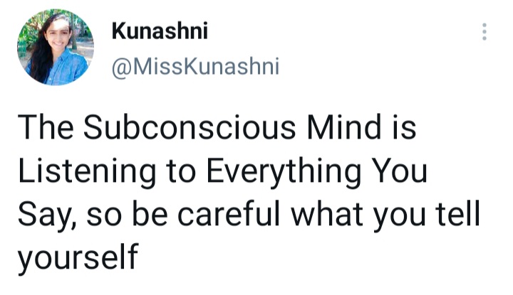 Subconscious Mind - Psychologist Kunashni