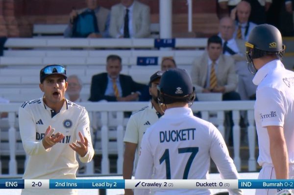 Shubham Gill Test Cricket Sledging - 2