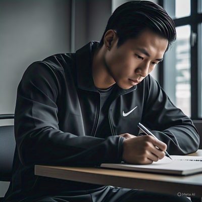 1an_athlete_journaling_in_their_diary_writing
