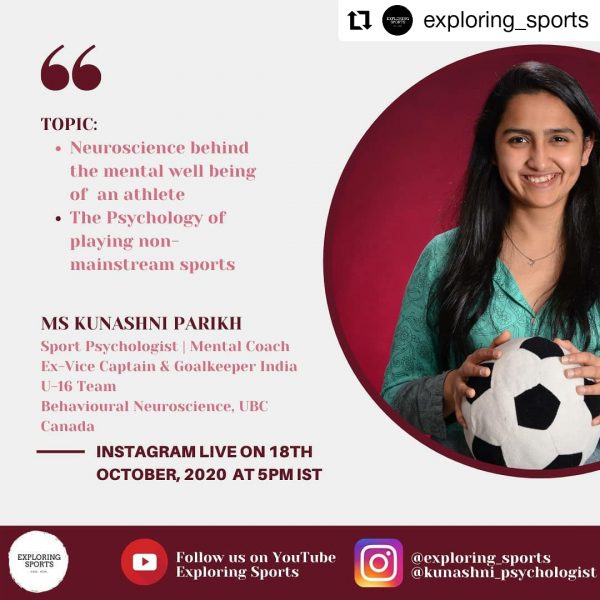 Neuroscience of Athlete Mental Well-being and Psychology of Playing Non-Mainstream Sports - with Sport Psychologist Kunashni Parikh
