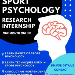 Sport Psychology Research Internship - Kunashni Psychologist