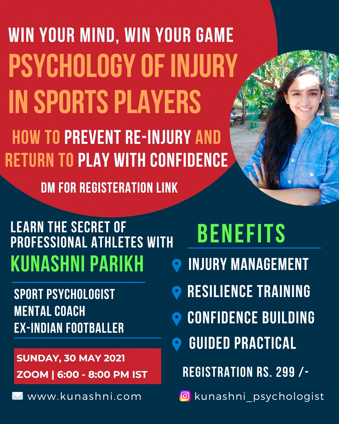 Psychology of Injury - Sport Psychology - Kunashni Parikh