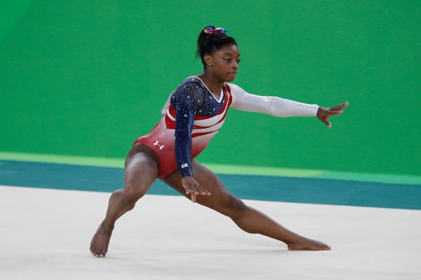 Simone Biles Gymnastics Sports Psychologist - split